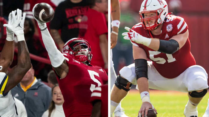 Cam Jurgens and Cam Taylor-Britt